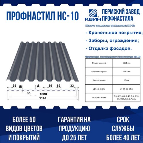 Профнастил НС10