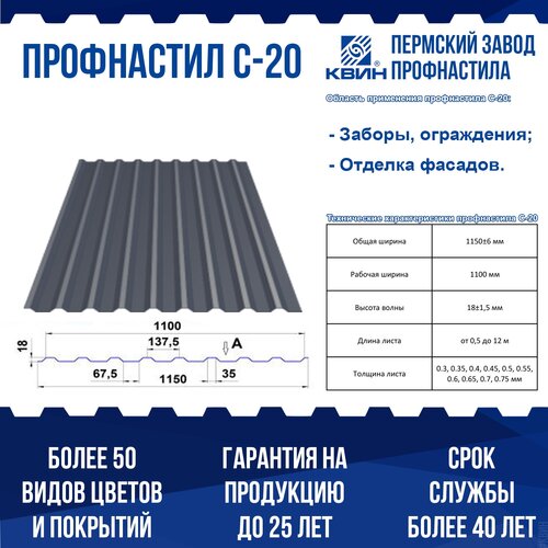Профнастил С20